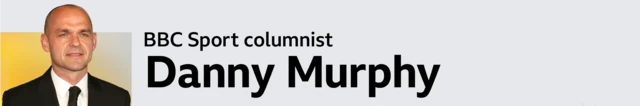 Graphic for Danny Murphy's BBC Sport column