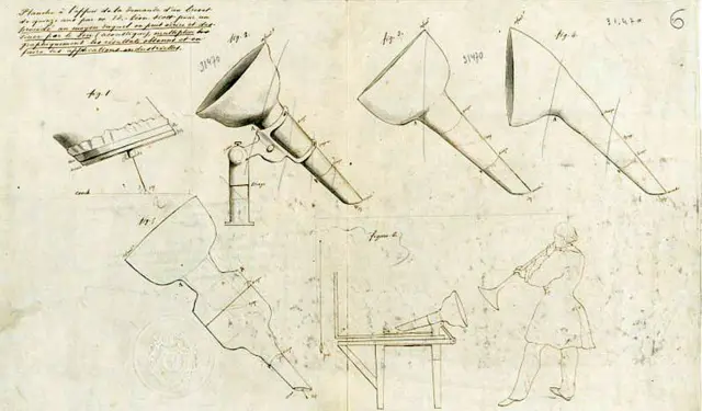 Les dessins de brevets de Scott de 1857