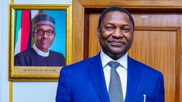 Nigeria Minister of Justice, Abubakar Malami