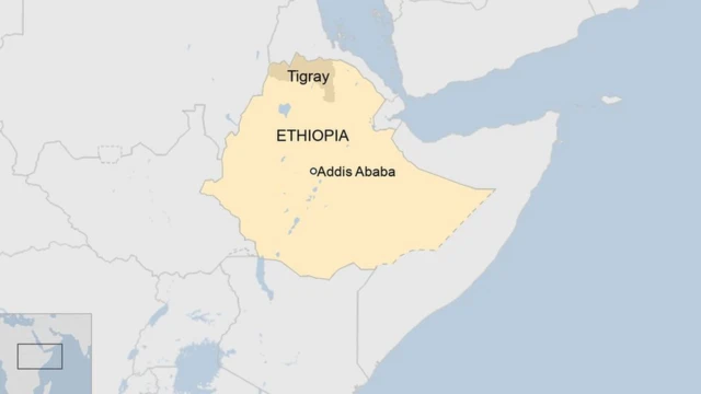 Nta kimenyetso gihari kigaragaza ko iturika ry'icyo gisasu hari aho ryaba rihuriye n'ibibazo byo muri leta ya Tigray