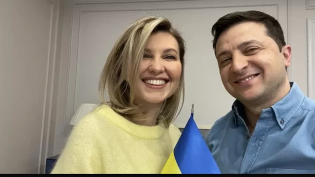 Tổng thống Zelensky và vợ Olenka Zelenska