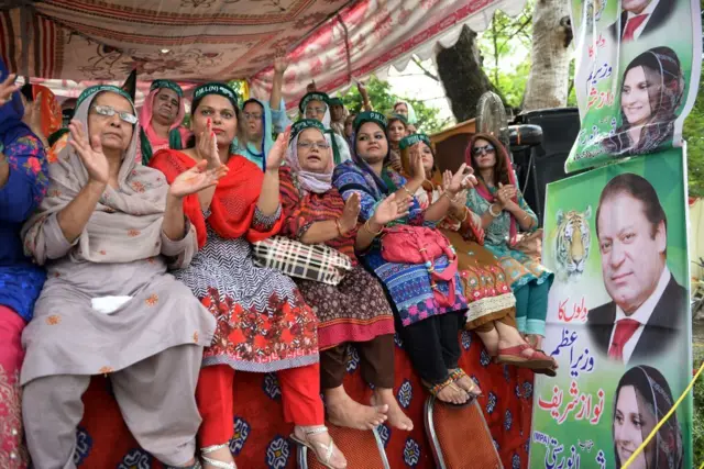نواز شریف، خواتین، مسلم لیگ ن