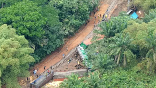 Déraillement d'un train en RDC: trois morts