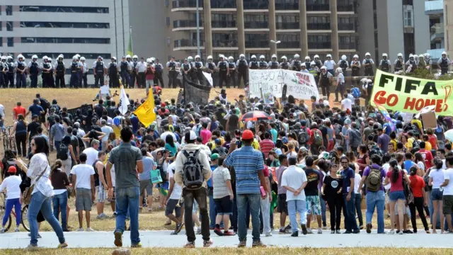 Protesto de 2013 em Brasília
