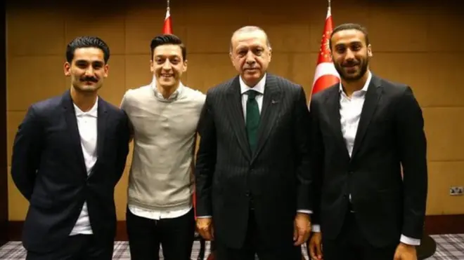 أوزيل وأردوغان