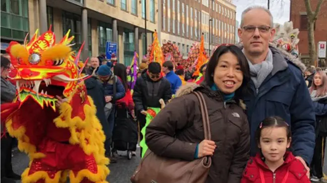 The Siddles travelled to Hubei to spend Chinese New Year with Sindy's relatives