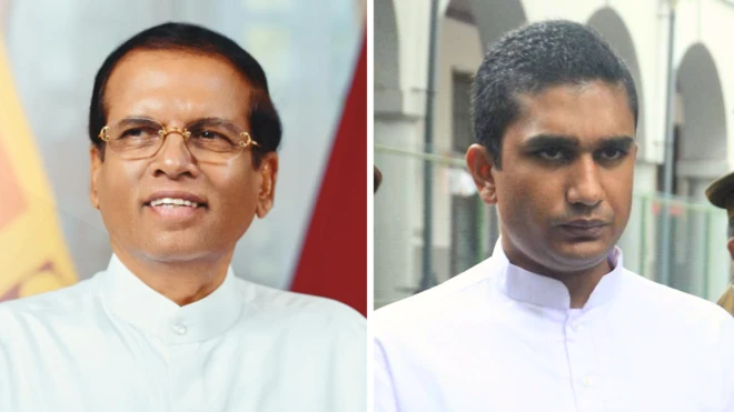 Maithripala Sirisena & Jude Shramantha