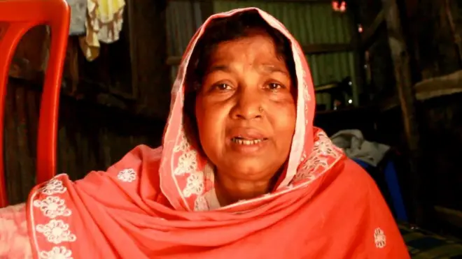 Khadiza Begum kembali ke kamp pengungsi dalam kondisi trauma.