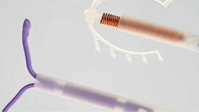 the close-up of IUD