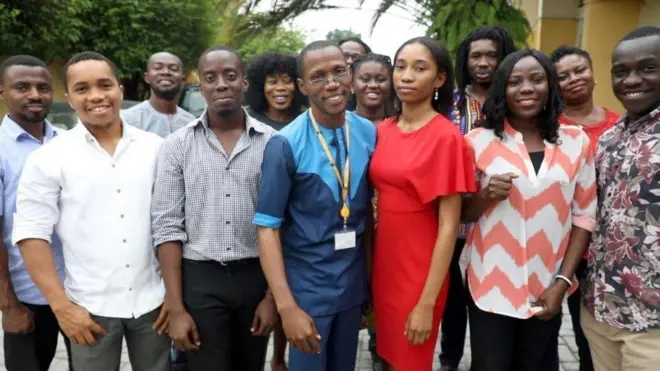 Di BBC Pidgin team