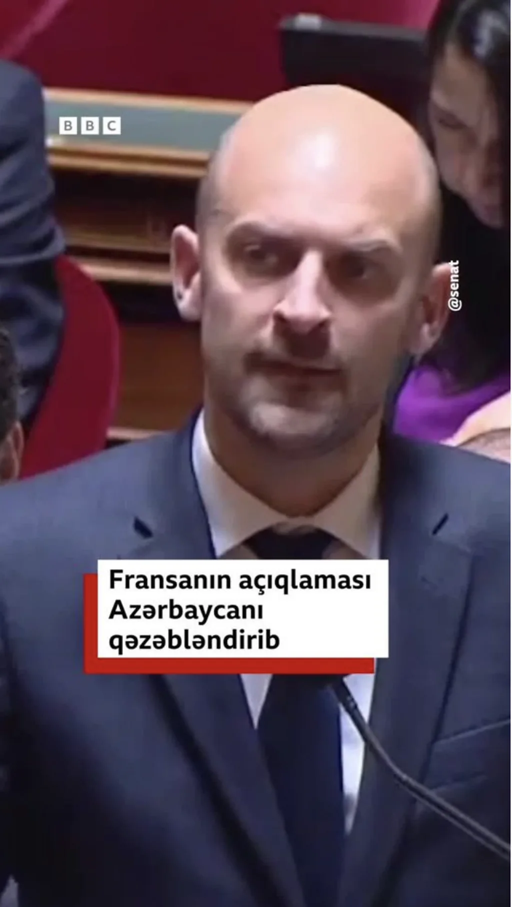 Fransanın açıqlaması Bakını qəzəbləndirib