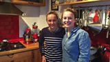 Flora Sheddon with Chef Kirsten Gilmour