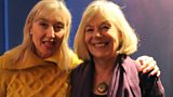 Cathy Macdonald with Sara Trevelyan