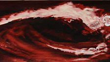 One of 'The Winchester Tapestries', designed by Maggi Hambling, commissioned by Winchester Cathedral
