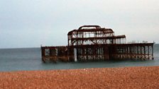 'Matthew: I always preferred looking at the burnt-out pier'.