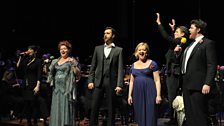 Laura Michelle Kelly, Kim Criswell,Michael Xavier, Maria Friedman & Turlough Convery