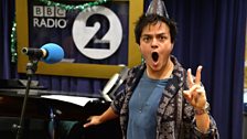 Jamie Cullum at the BBC Radio 2 studios