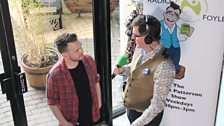 Ronan and Mark at Derry Jazz Festival