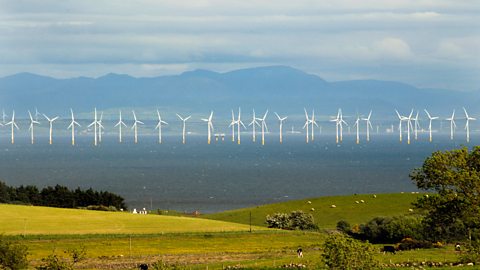 Robin Rigg Wind Turbine Far