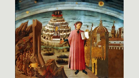 Alamy Relaying Dante’s journey through the three realms of the dead, The Divine Comedy’s vision of the afterlife reflects the medieval world-view in the Western Church (Credit: Alamy)