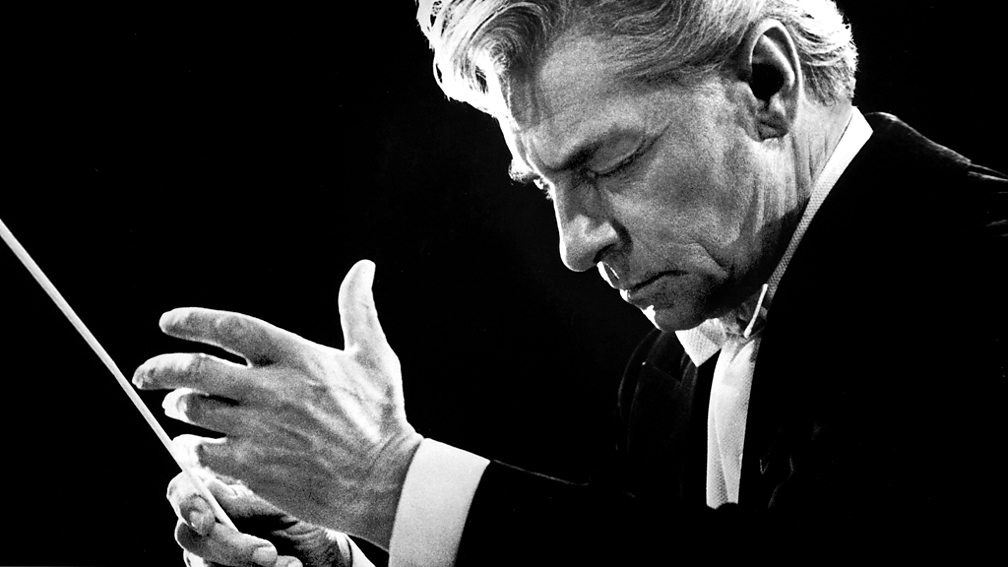 Herbert von Karajan, principal conductor of the Berlin Philharmonic for 35 years