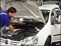Fábrica alemã de carros
