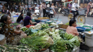 Một ngôi chợ ở TPHCM