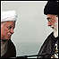 آیت الله خامنه ای و آقای هاشمی رفسنجانی، نايب رييس مجلس خبرگان