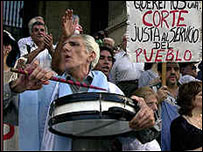 Protesto na Argentina