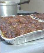 Cooked faggots