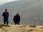 James and Mike take part in the Angus Glen walking festival