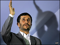 محمود احمدی نژاد رئیس جمهور ایران