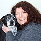 Kim and her beloved dog - Ella