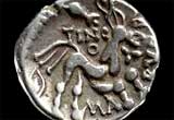 A coin from the first century BC found at Alton, Hampshire, England