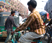 Traffic chaos