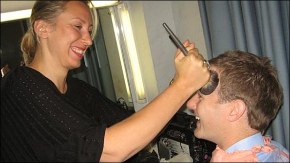 Dan gets a makeover