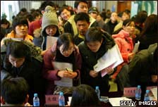 Chinese graduates