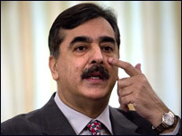 وزیر اعظم یوسف رضا گیلانی
