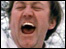 Man shouting