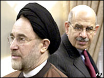 برادعی و خاتمی