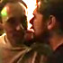 Aled and a bouncer