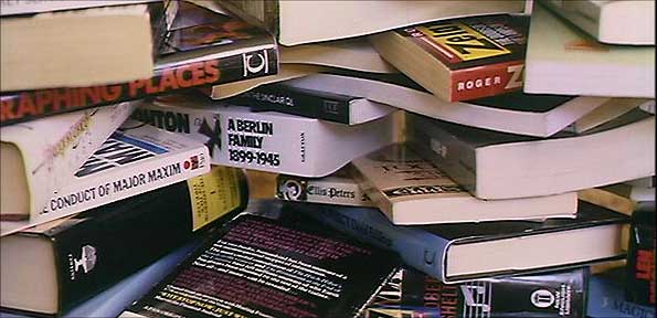 Library books