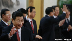 新一屆中共政治局常委