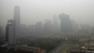 北京2013年1月13日的大霧天