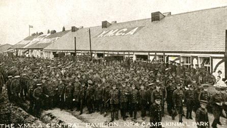 Postcard of Kinmel Camp
