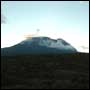 Kibo from Shira 1 base camp