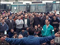 اعتصاب کارگران شرکت واحد 