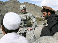 سرباز ناتو در افغانستان