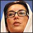 پاکستان پیپلز پارٹی کی سربراہ بینظیر بھٹو 