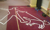 There's been a murder...